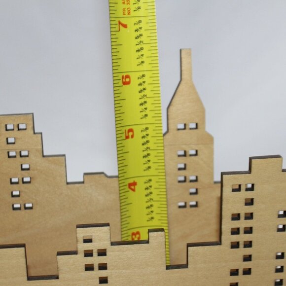 Laser Cut Skyline Desk Organizer - Picture 13 of 16